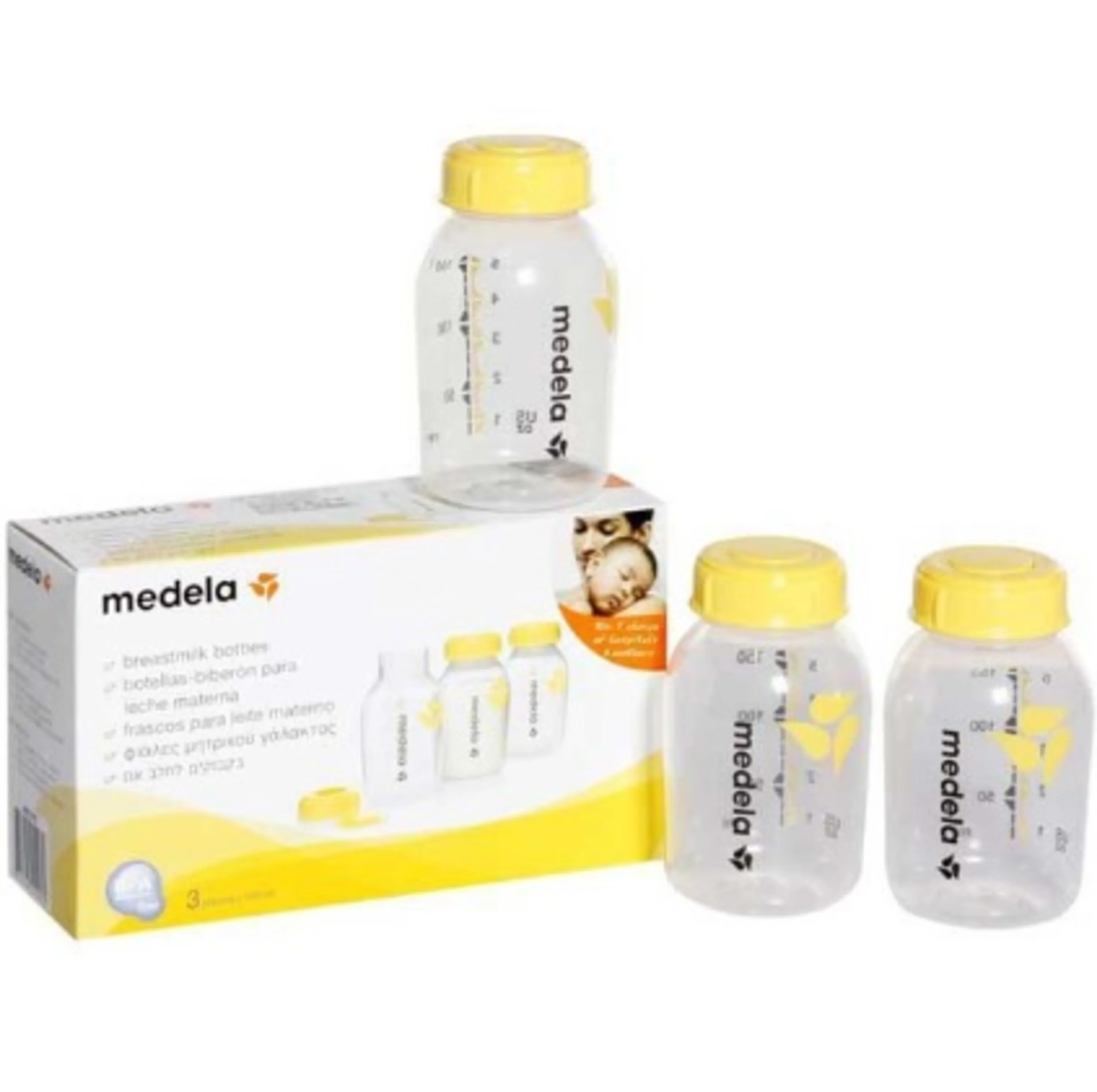 شیشه شیر 150میل مدلا MEDELA BREASTMILK BOTTLE شیشه شیر 150میل مدلا MEDELA BREASTMILK BOTTLE